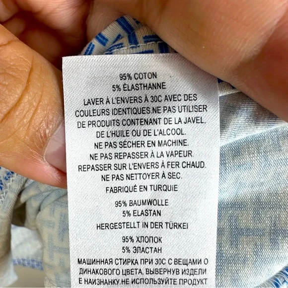 Ted Baker London Printed Golf Polo Size 6 EUC - Picture 7 of 8